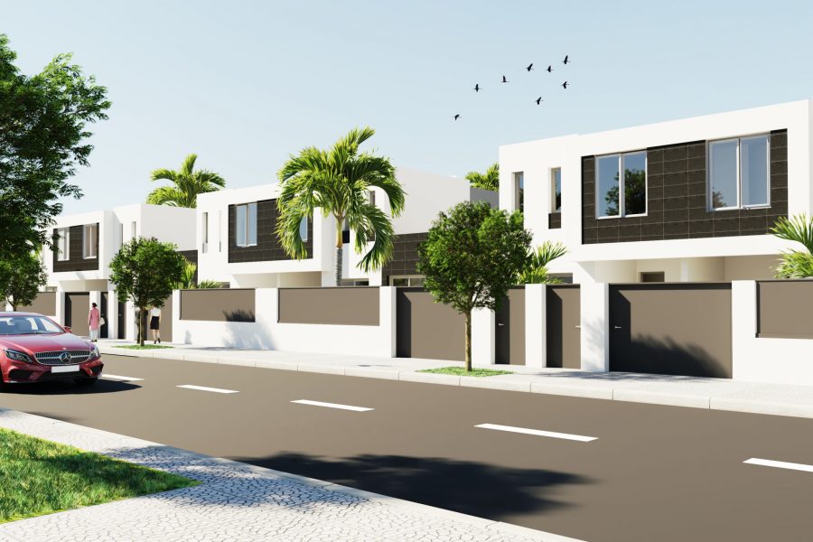 RENDER EXTERIOR FACHADA PRINCIPAL
